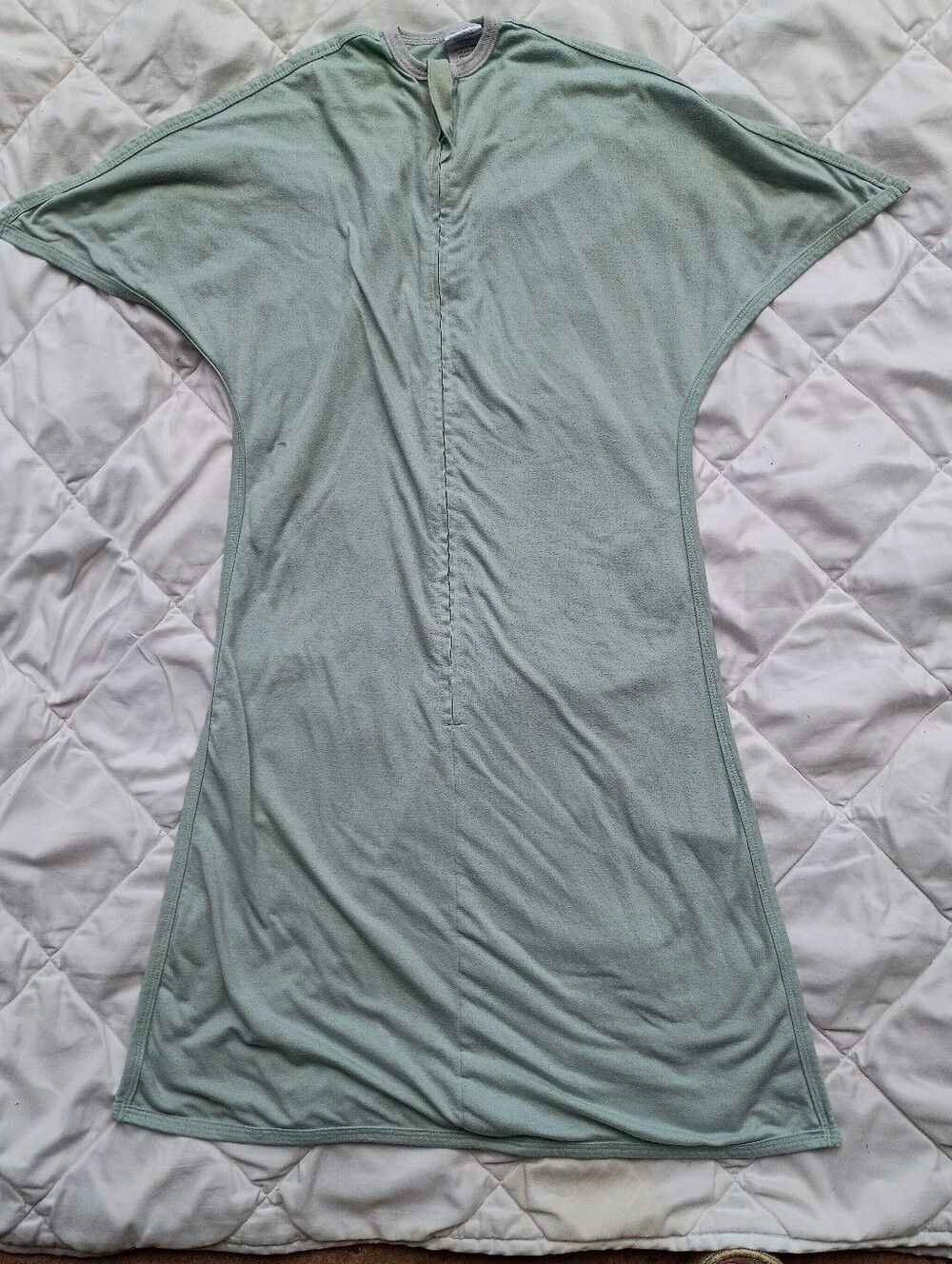 Sleeping Baby Zippadee-Zip Mint Zippered Swaddle
